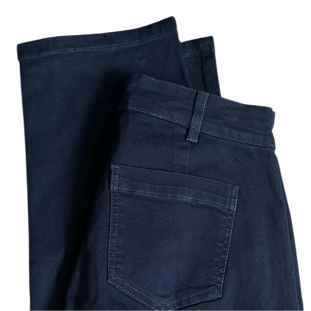 Universal Standard Dolly High Rise Straight Leg Jeans Button Fly Indigo 8 NWT